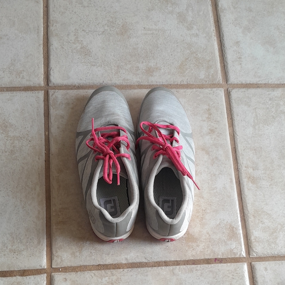 Footjoy Light Gray Athletic Sneakers